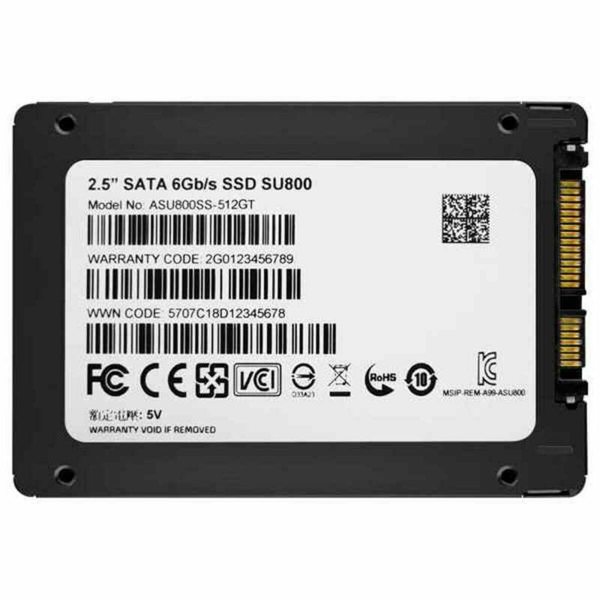 Hard Disk Adata Ultimate SU800 512 GB SSD